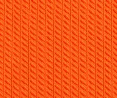 Amostra do tecido Anarruga na cor Laranja Neon