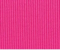 Amostra do tecido Ribana na cor Pink
