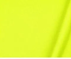 Amostra do tecido Suplex Pesado na cor Amarelo Neon